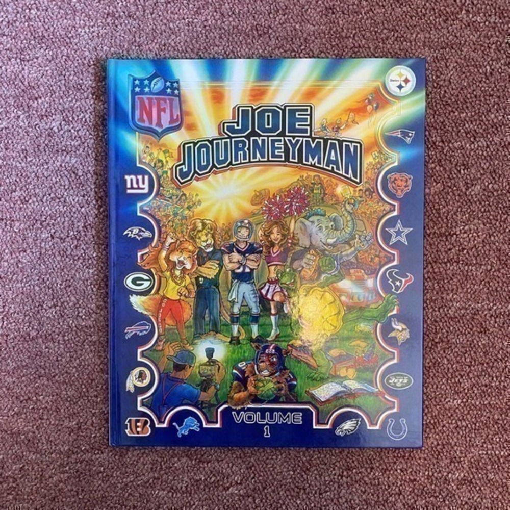 NFL JOE Journeyman Hardcover Book - Volume 1